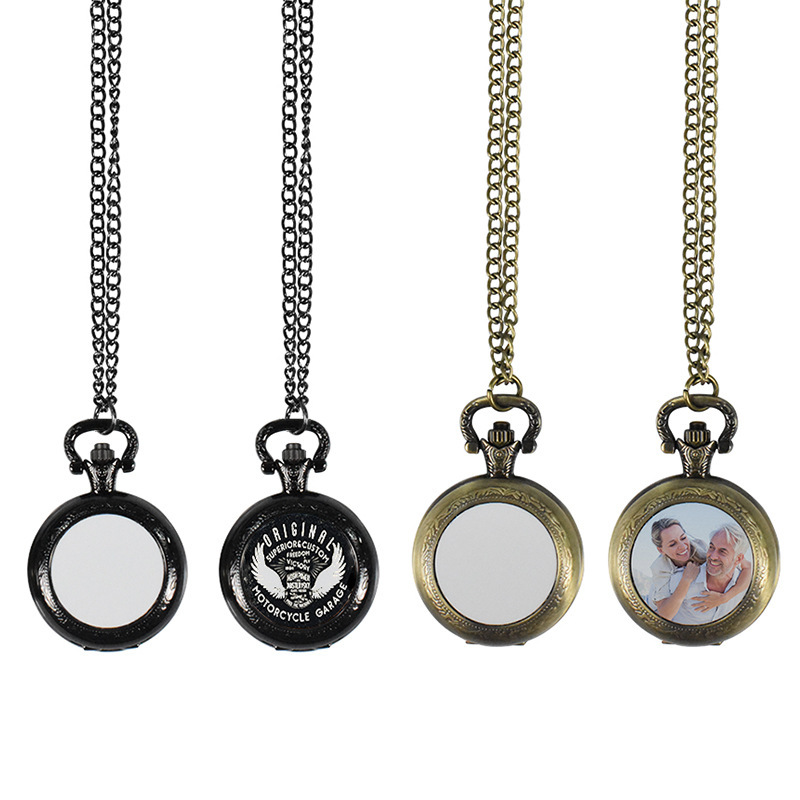 Jewelry Watches Women - Винтажные металлические карманные часы-кулон, классическое ожерелье-часы,