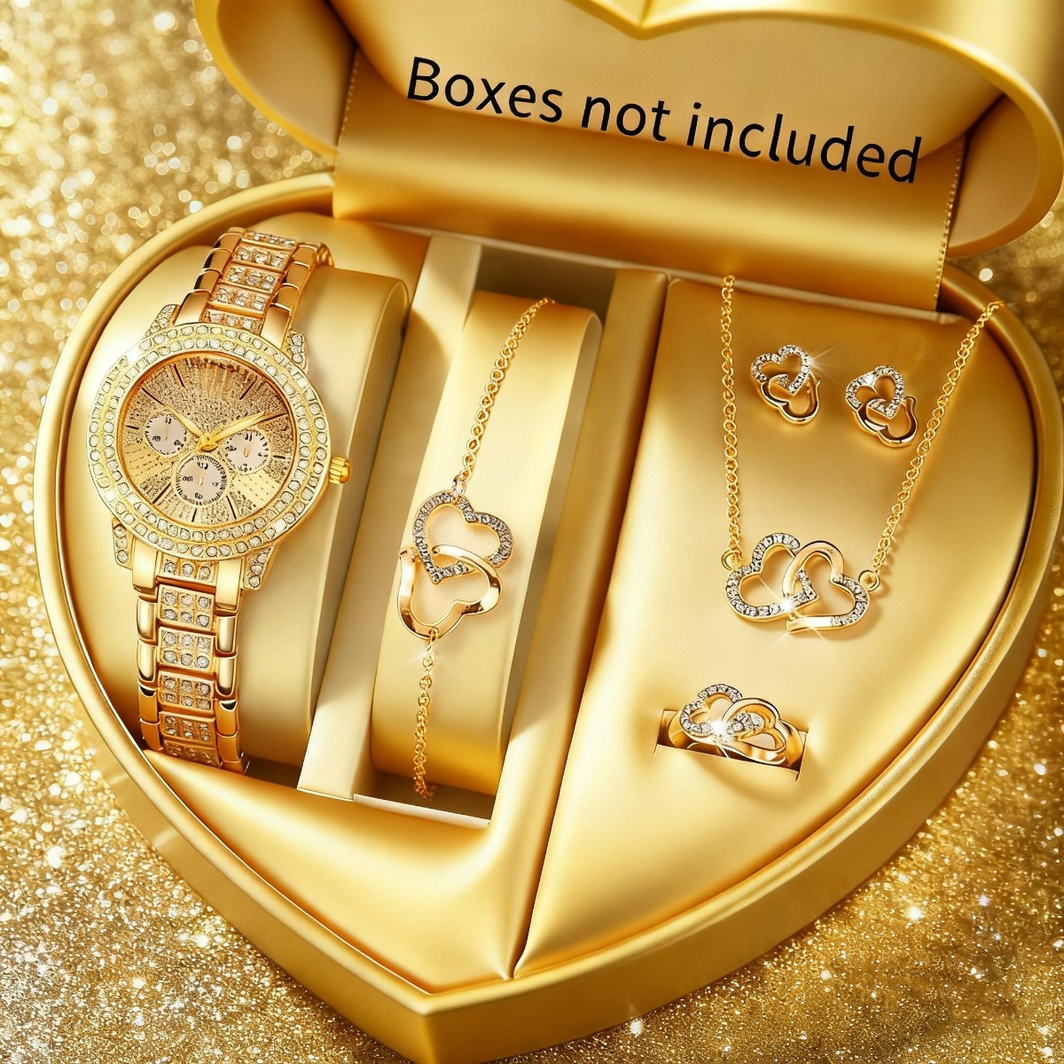 Jewelry Like Watches - 6 шт. роскошные женские часы со