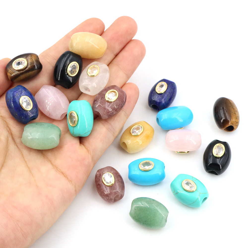 Gemstone Bracelet Healing - Бусина из натурального камня с большим