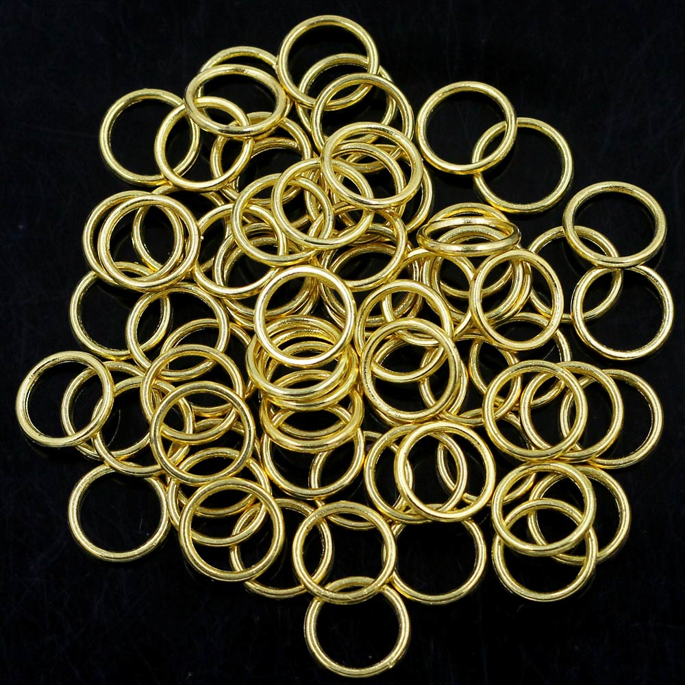Gold Plated Ring - 500 шт. открытых соединительных колец из