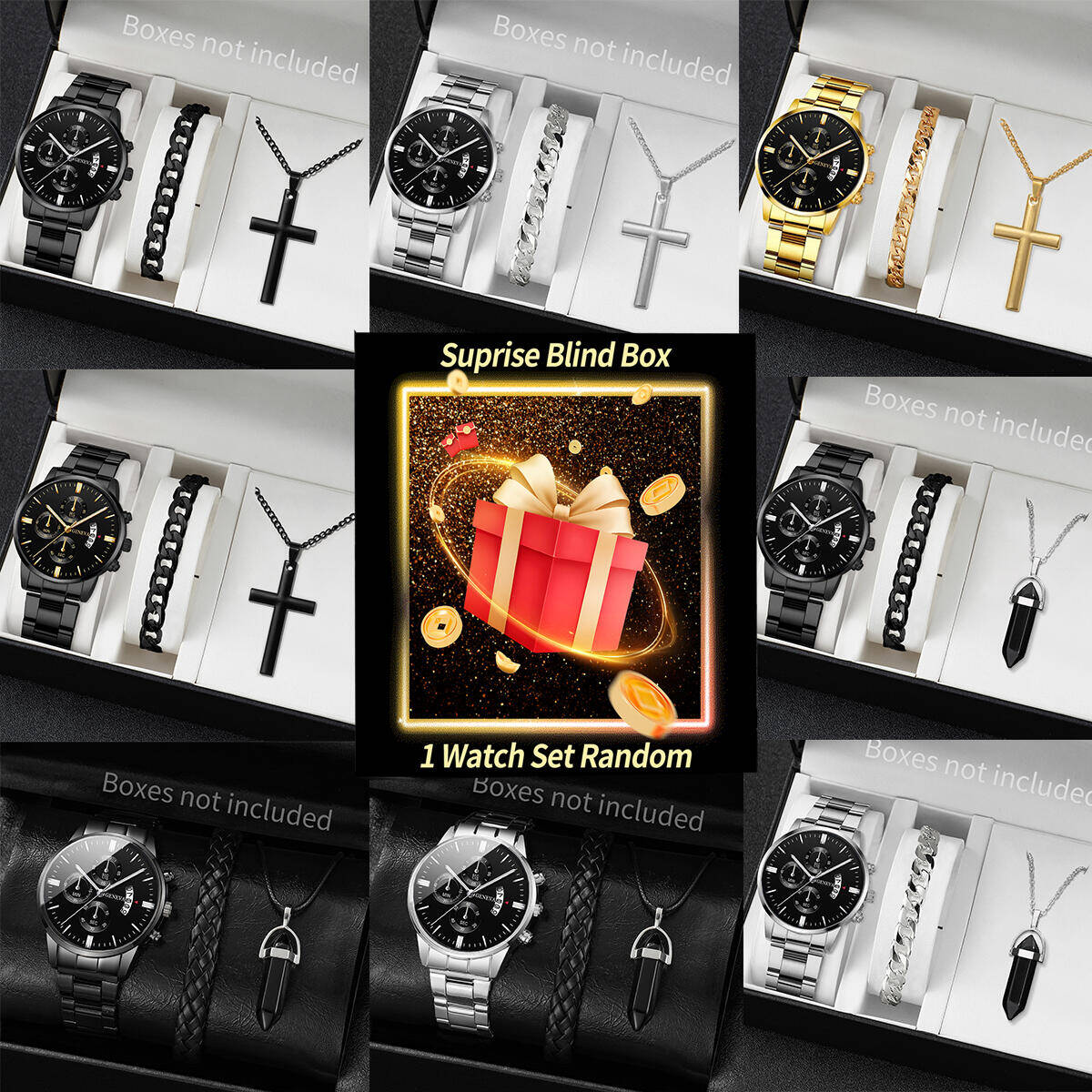 Jewelry Watch - Сюрприз Mystery Watch слепая коробка-3 шт./компл.