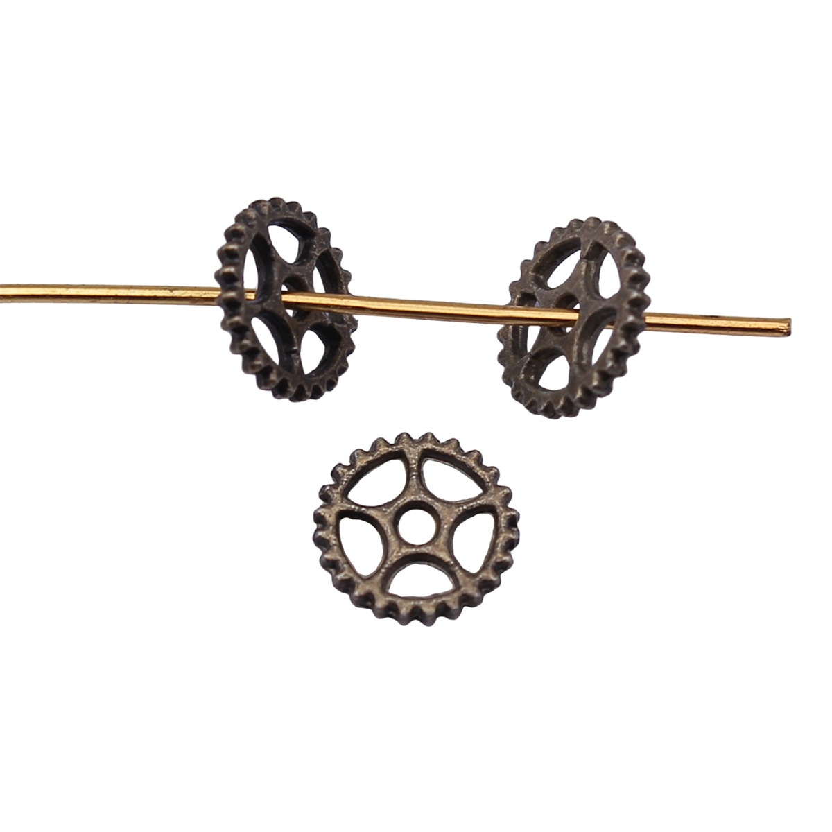 Jewelry Watches Vintage - Металлические подвески в стиле стимпанк: шестеренки,