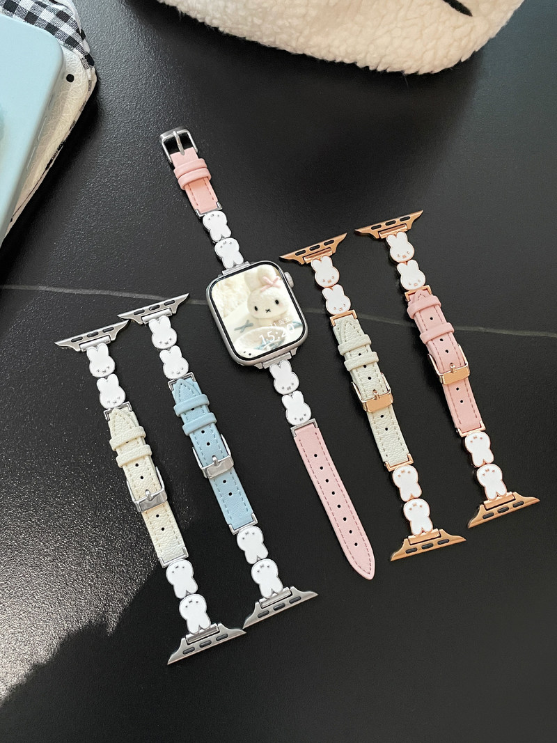 Watch Strap Replacement - Новый кожаный ремешок для часов Miffy