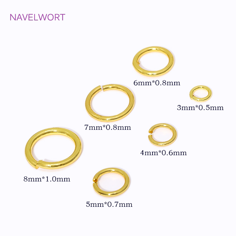 соединительные кольца для укра – обзор и цена Gold Plated Ring