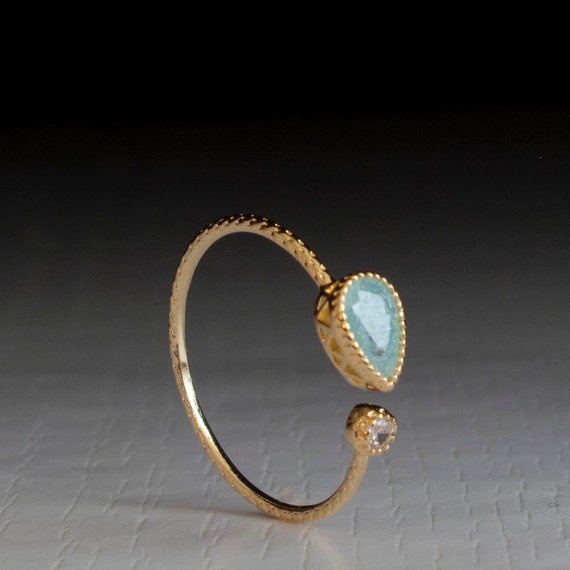 Кольцо из стерлингового серебр – обзор и цена Gold Plated Ring