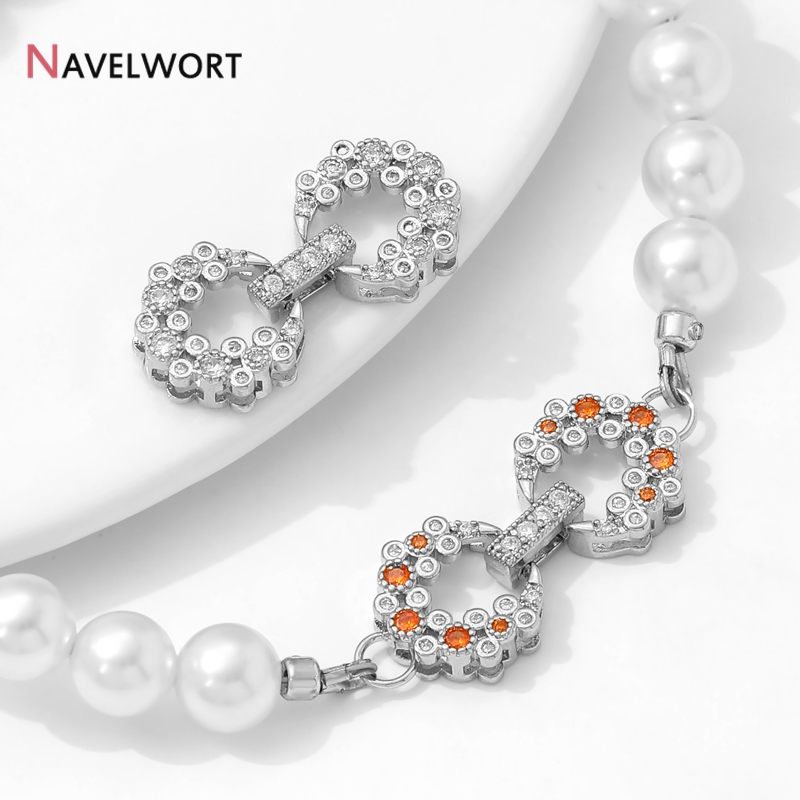 Застежки-коннекторы из латуни  – обзор и цена Pearl Necklace