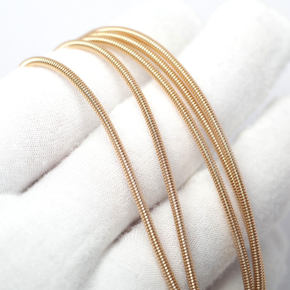 Цепочка-пружина, латунные цепо – обзор и цена Rose Gold Bracelet