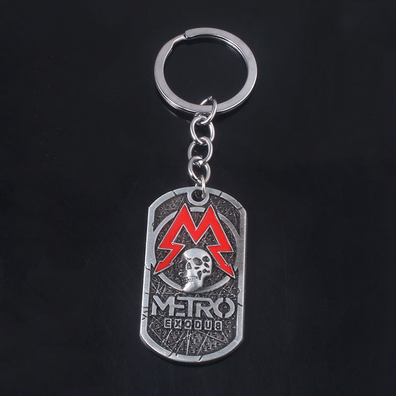 Игра Metro Exodus 2033, ожерел – обзор и цена Mens Dog Tag Necklace