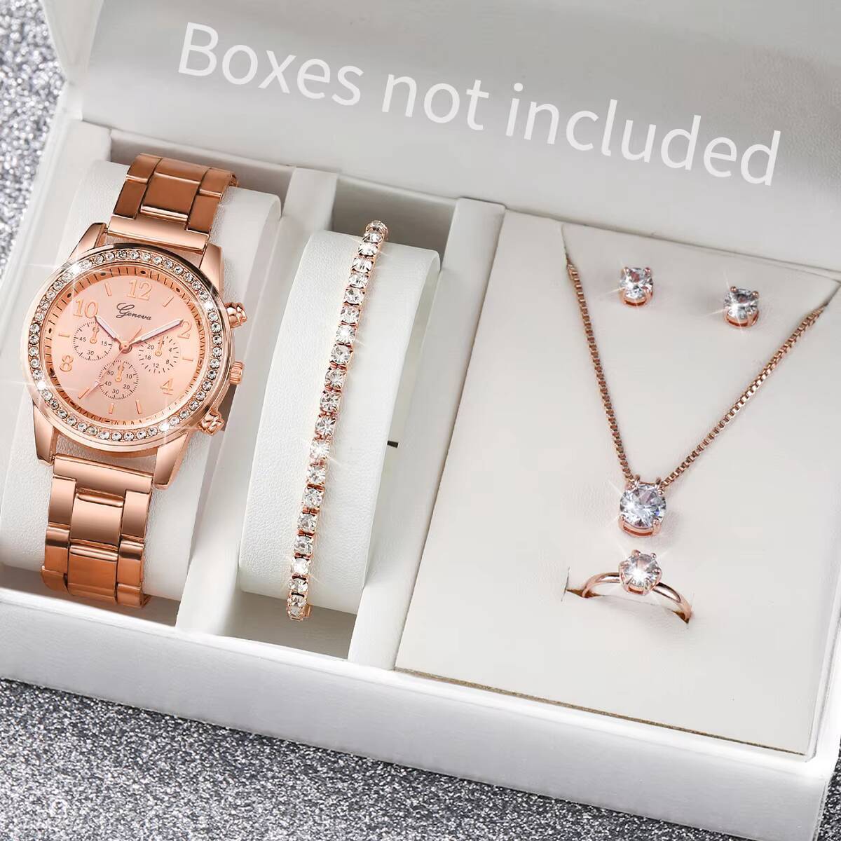 6 шт./компл. Модные женские ча – обзор и цена Jewelry Watches Women