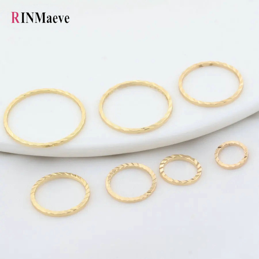 20 шт. 10 мм, 12 мм, 18 мм, 14 – обзор и цена Gold Plated Ring