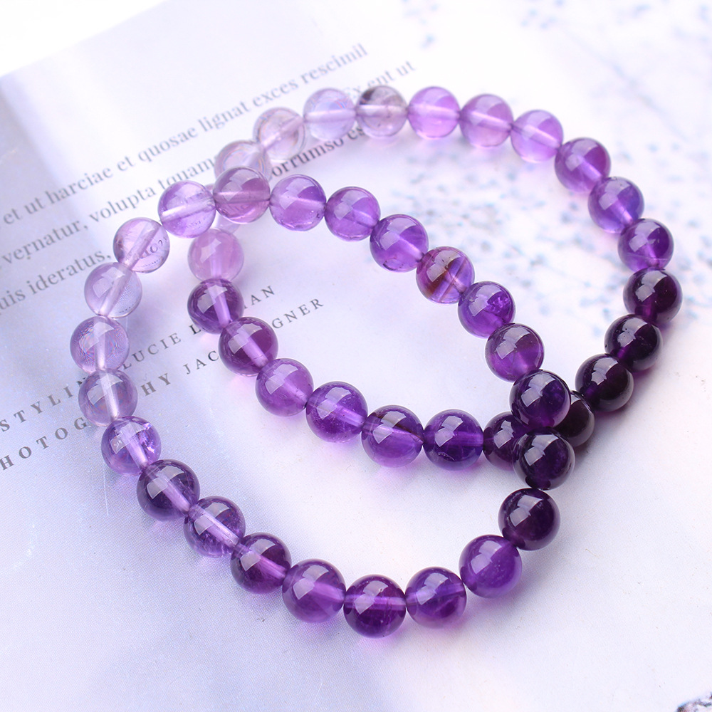 Браслет из натурального фиолет – обзор и цена Gemstone Bracelet Healing