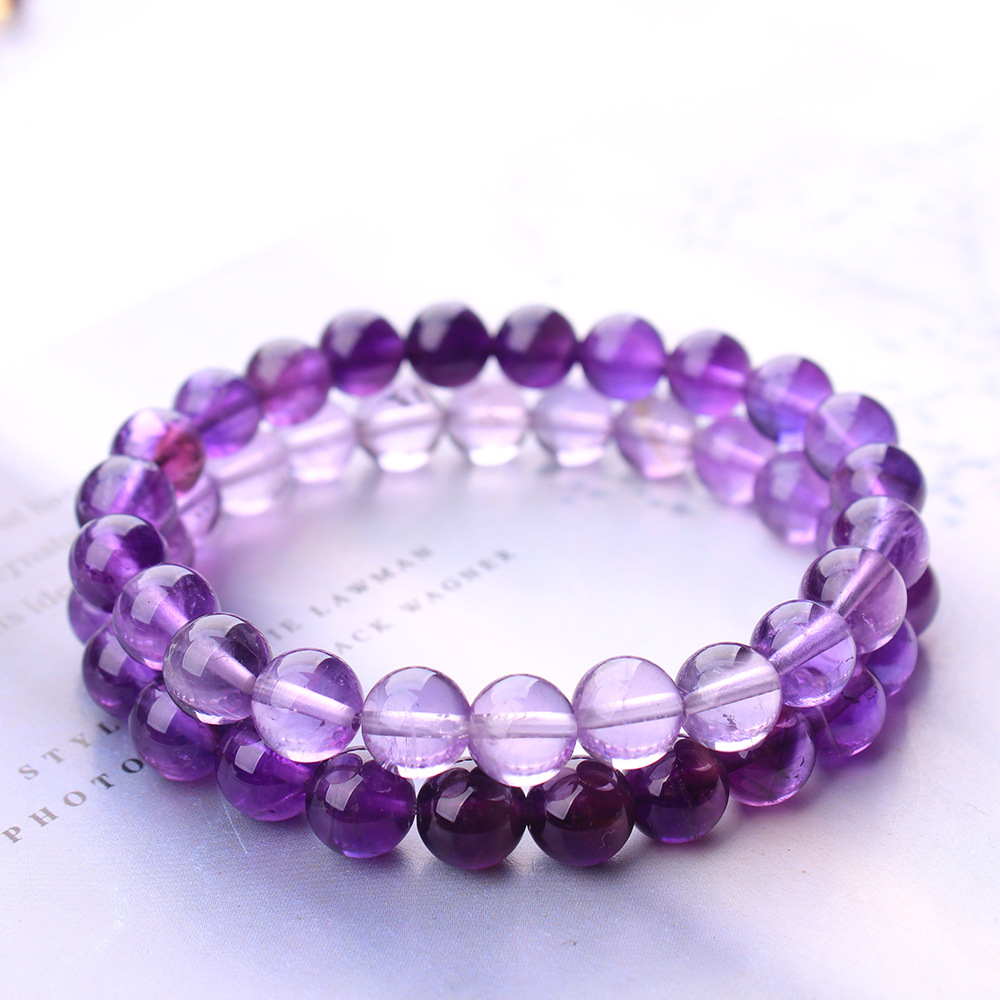 Браслет из натурального фиолет – обзор и цена Gemstone Bracelet Healing