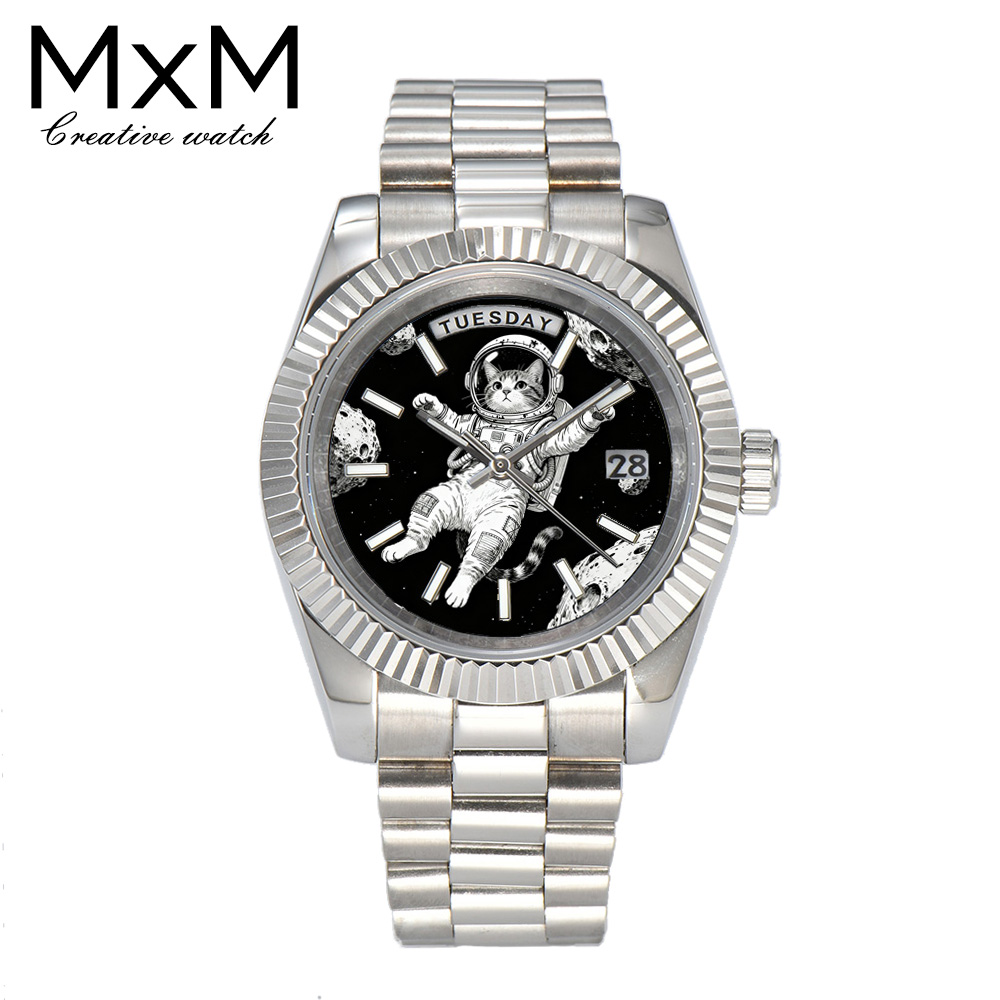 Креативные мужские часы 40 мм/ – обзор и цена Jewelry Watch