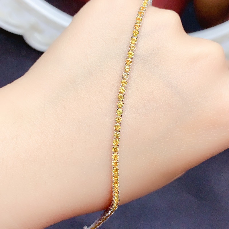 Теннисный браслет из натуральн – обзор и цена Gemstone Bracelet Healing