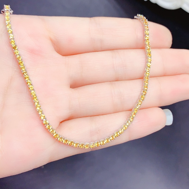Теннисный браслет из натуральн – обзор и цена Gemstone Bracelet Healing