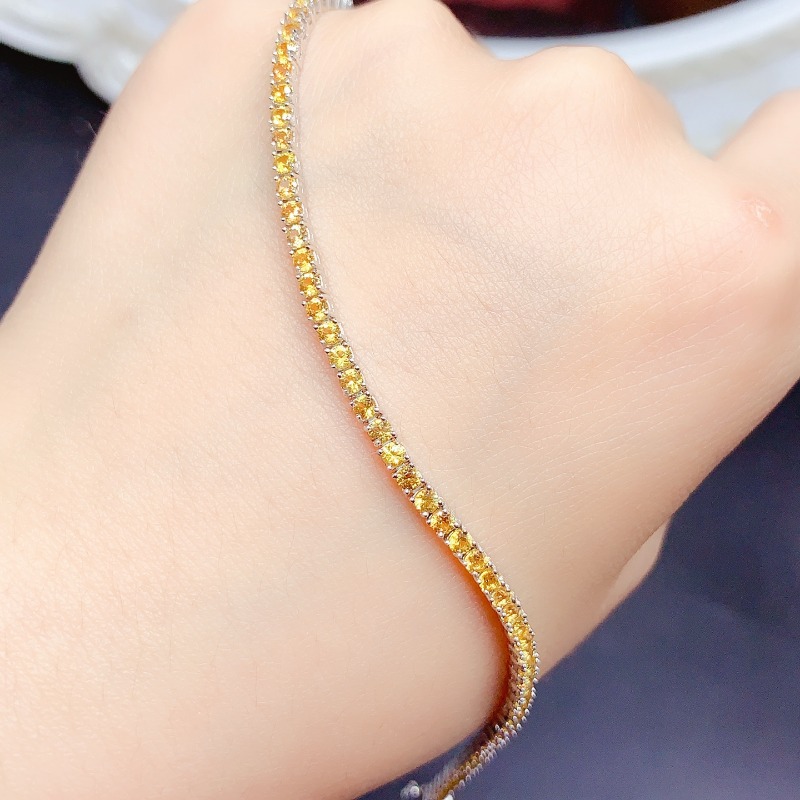 Теннисный браслет из натуральн – обзор и цена Gemstone Bracelet Healing