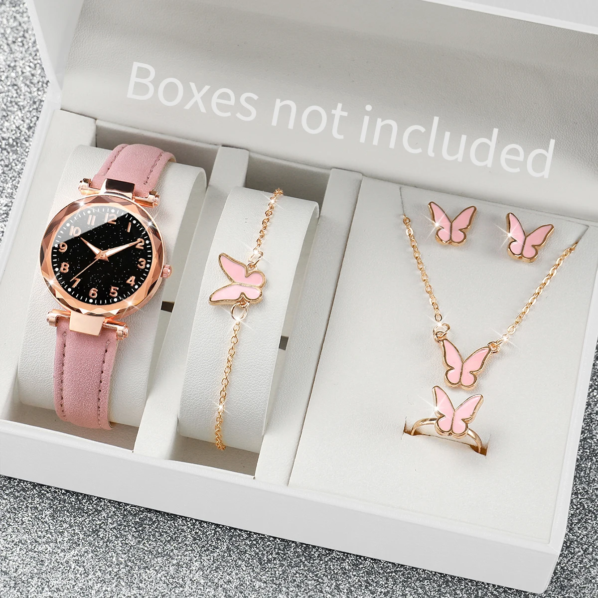 5/6 шт. модных женских часов с – обзор и цена Jewelry Like Watches
