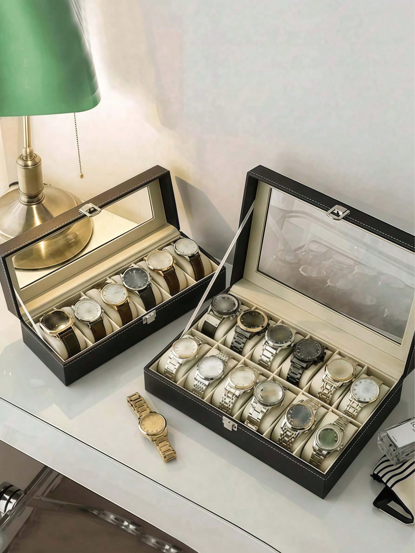 Кожаная шкатулка для часов с з – обзор и цена Jewelry Watches Women