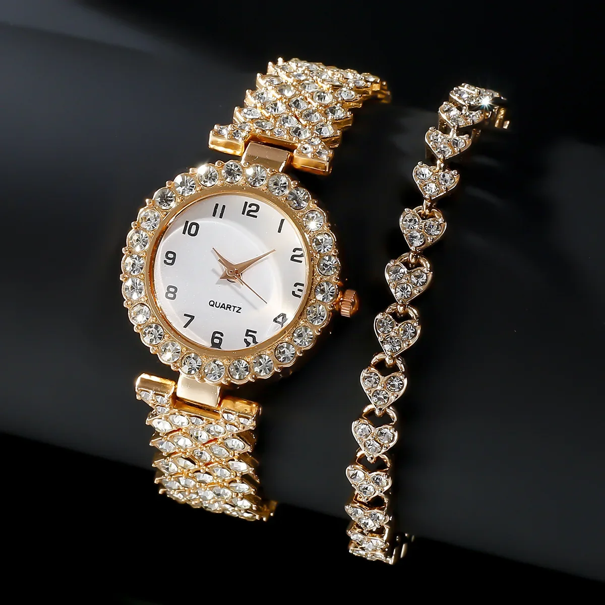 1 шт./2 шт. роскошные модные ж – обзор и цена Jewelry Like Watches