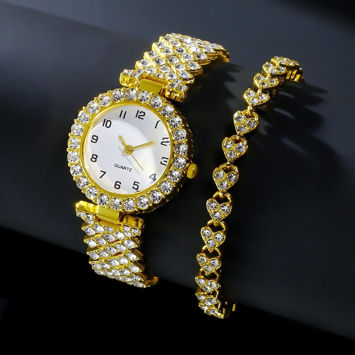 1 шт./2 шт. роскошные модные ж – обзор и цена Jewelry Like Watches