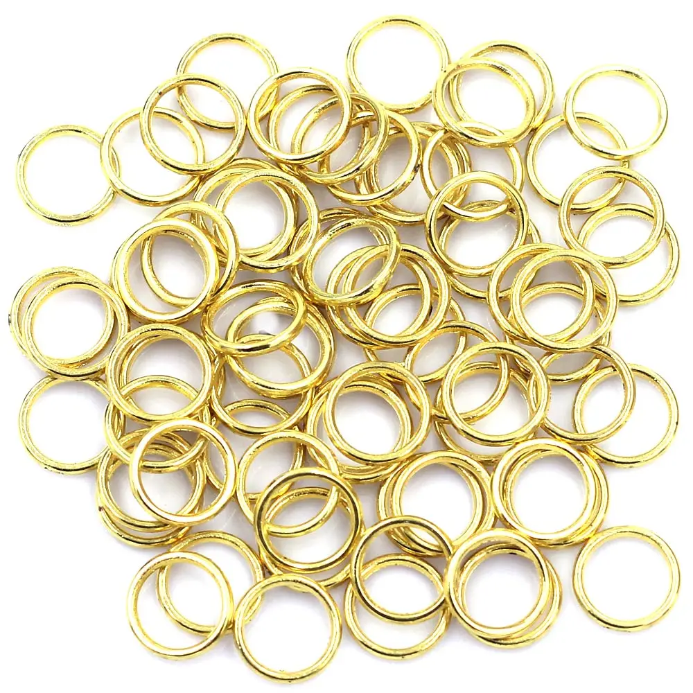 500 шт. открытых соединительны – обзор и цена Gold Plated Ring