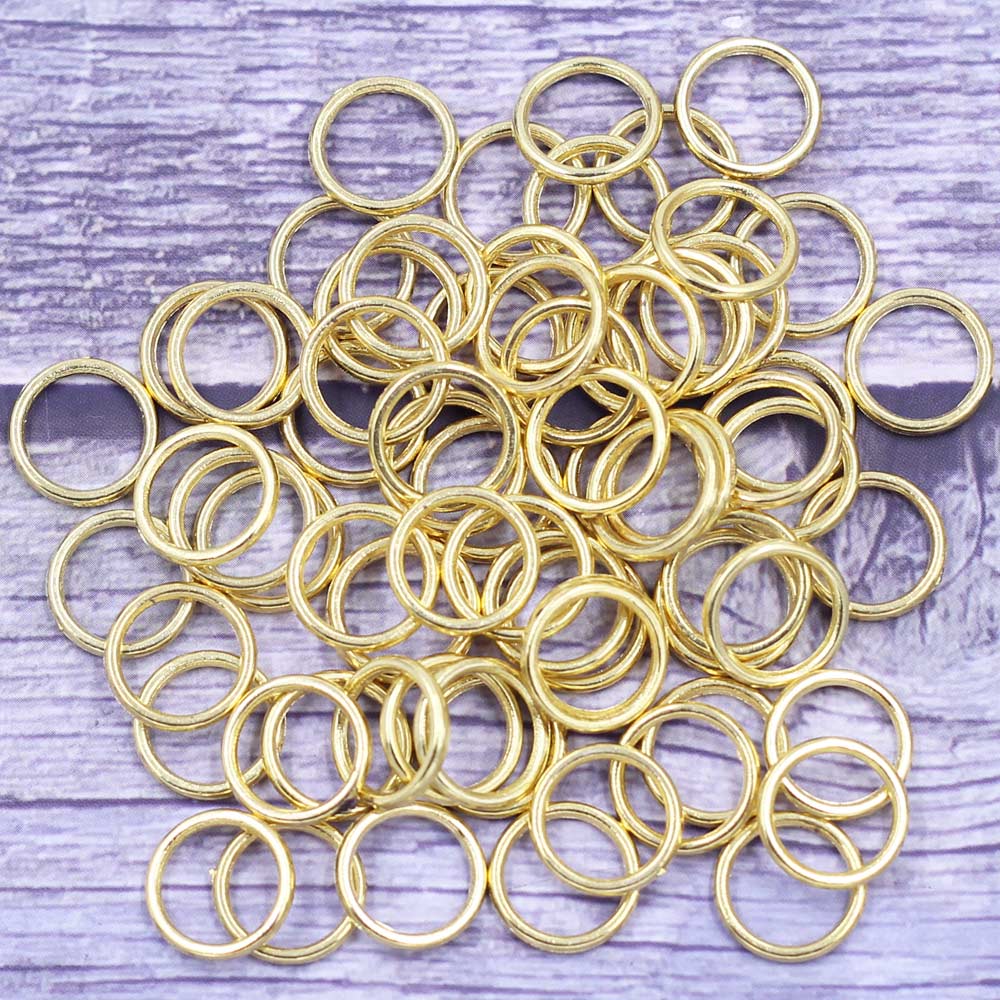 500 шт. открытых соединительны – обзор и цена Gold Plated Ring