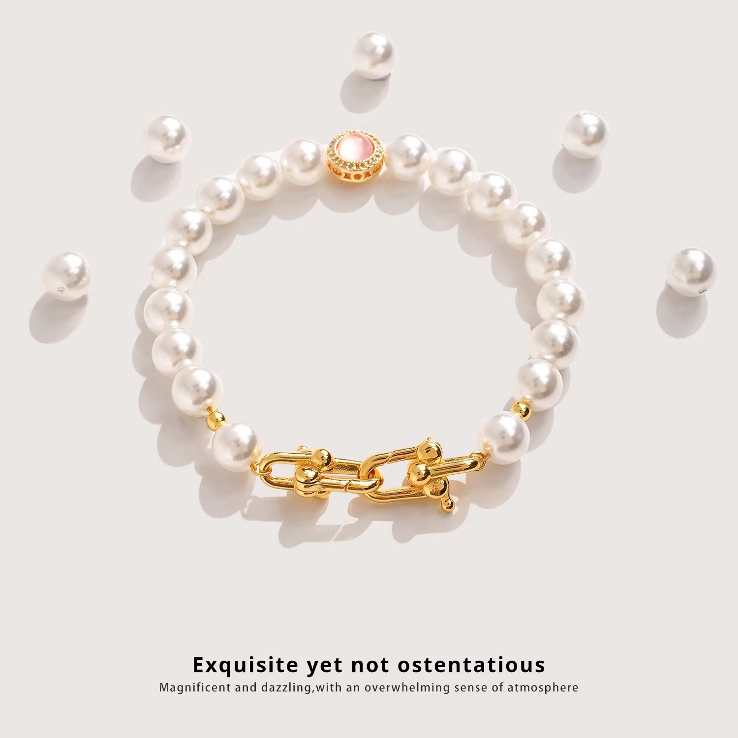Застежка с позолотой 18K, для  – обзор и цена Pearl Necklace