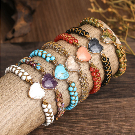 Браслет в китайском стиле с дв – обзор и цена Gemstone Bracelet Healing