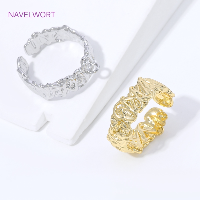 Заготовки для колец из латуни  – обзор и цена Gold Plated Ring