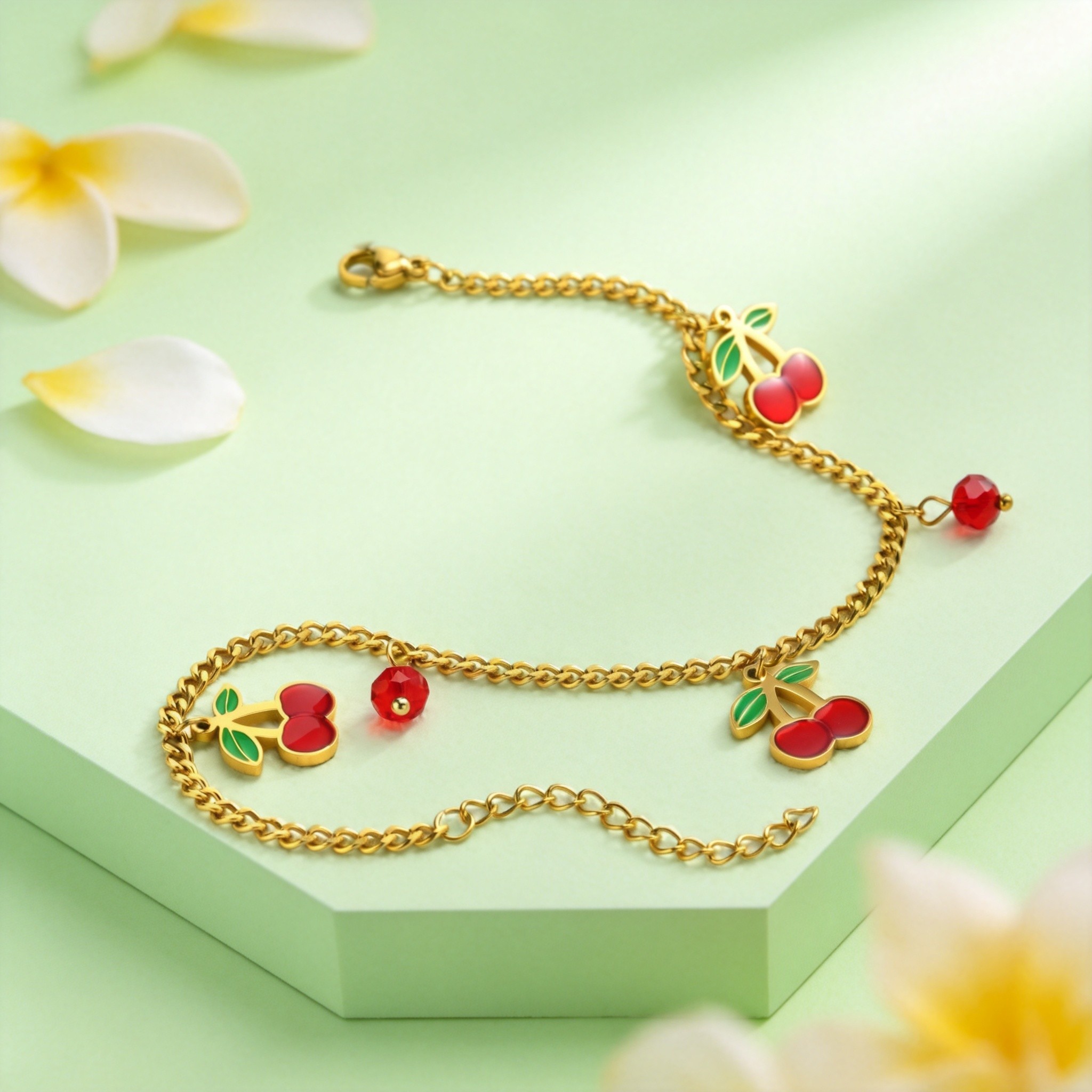 Нежный браслет на ногу из нерж – обзор и цена Jc Jewelry & Watches