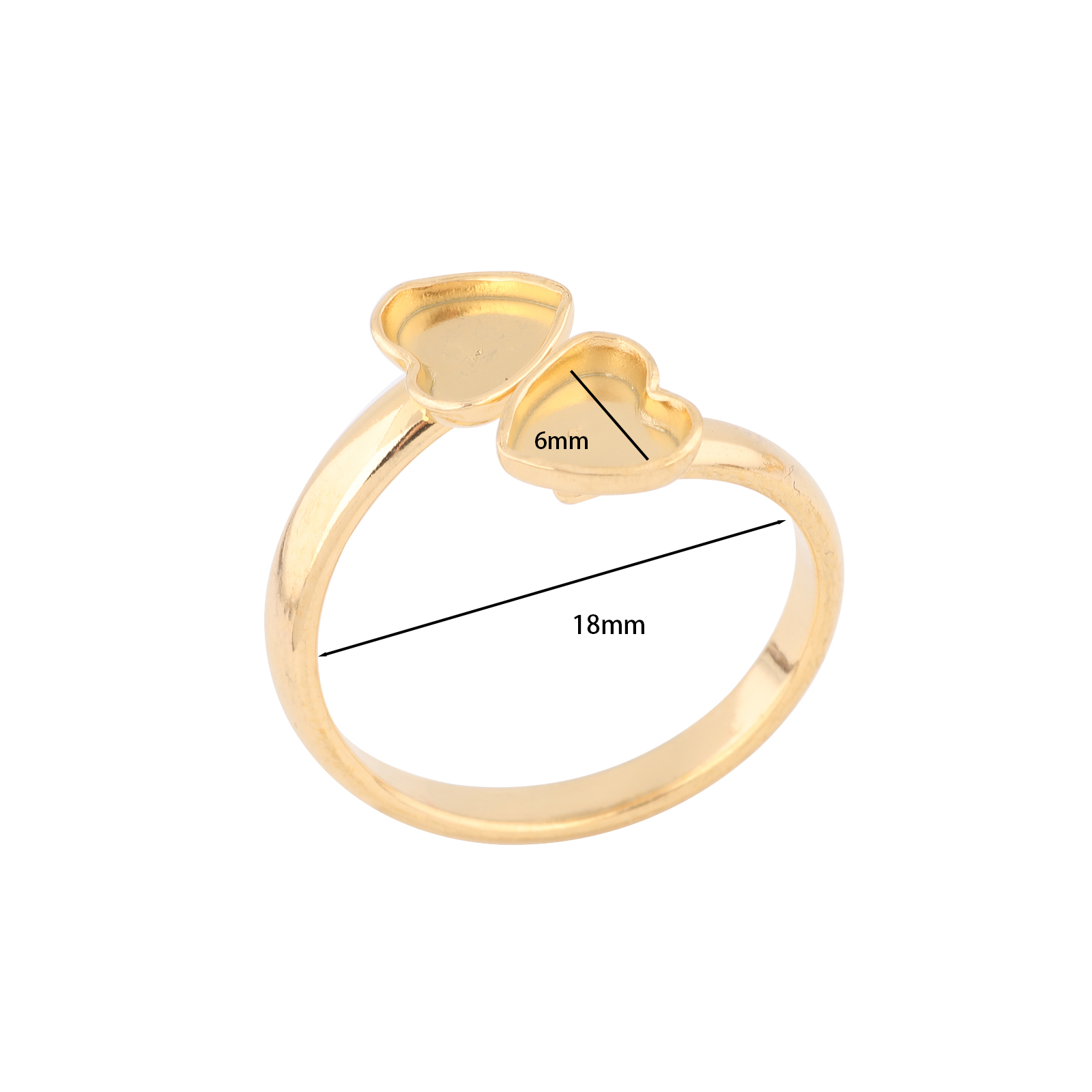 10 шт., позолоченные из нержав – обзор и цена Gold Plated Ring
