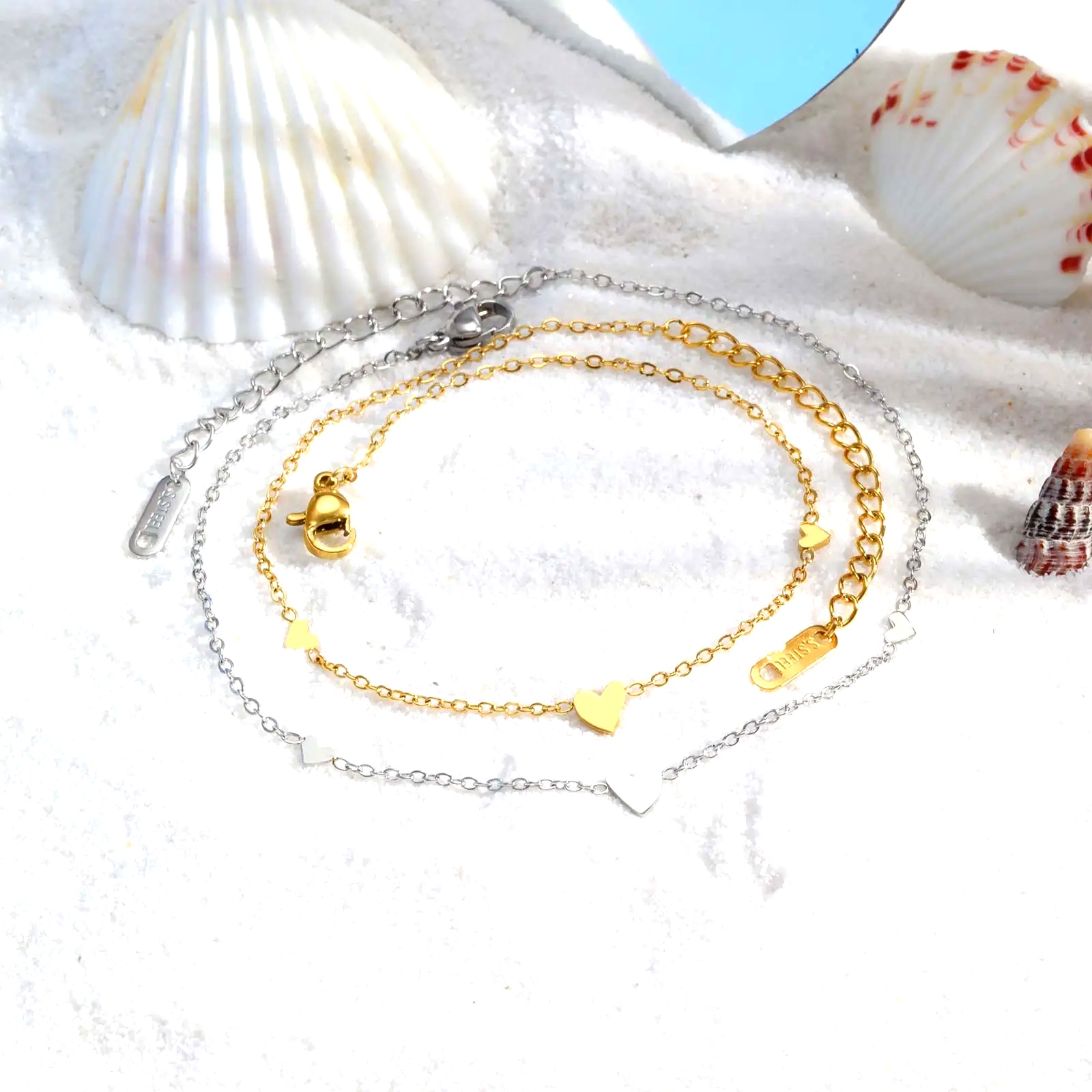 Браслеты на ногу из нержавеюще – обзор и цена Jc Jewelry & Watches