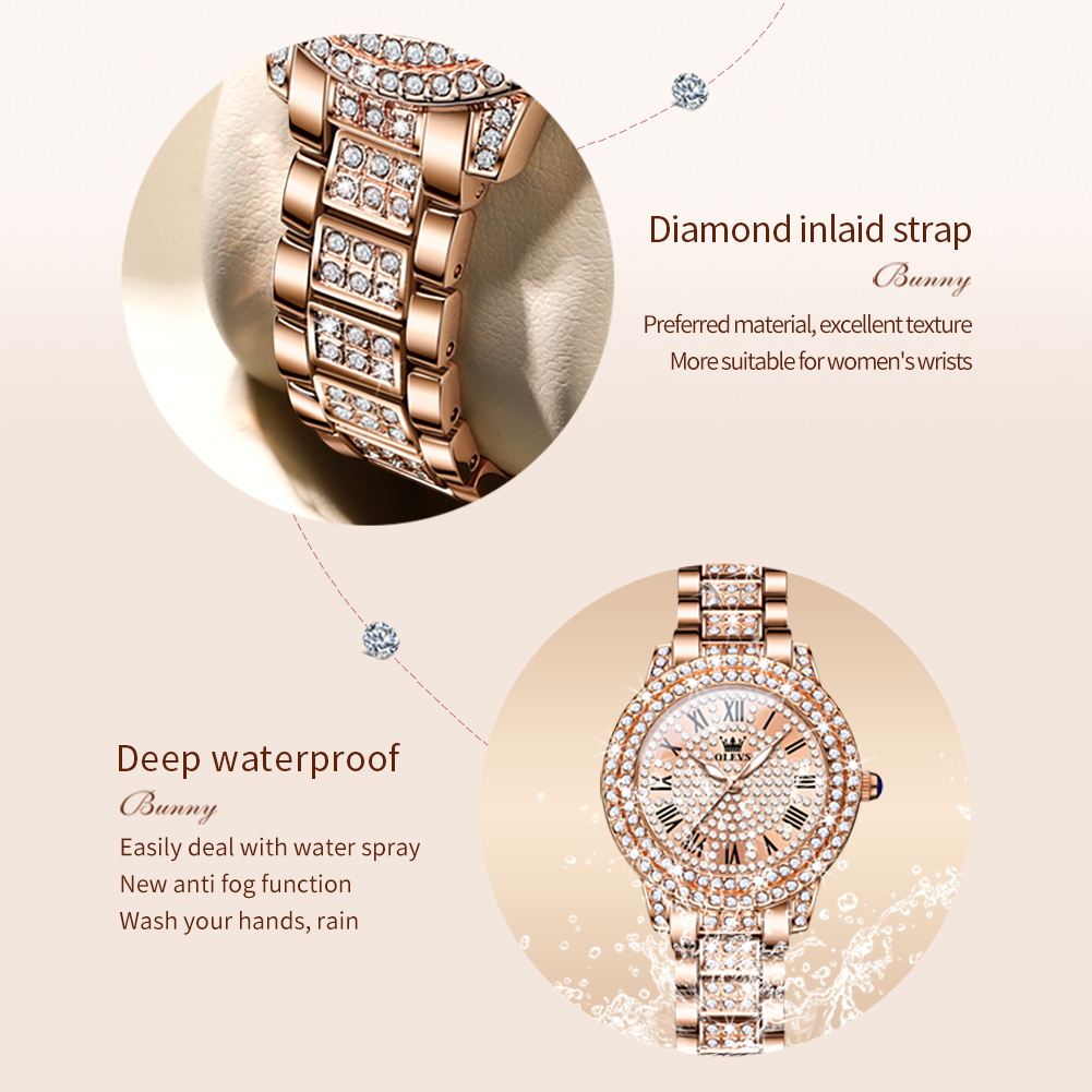 OLEVS 9943 Роскошные оригиналь – обзор и цена Jewelry Watches Women
