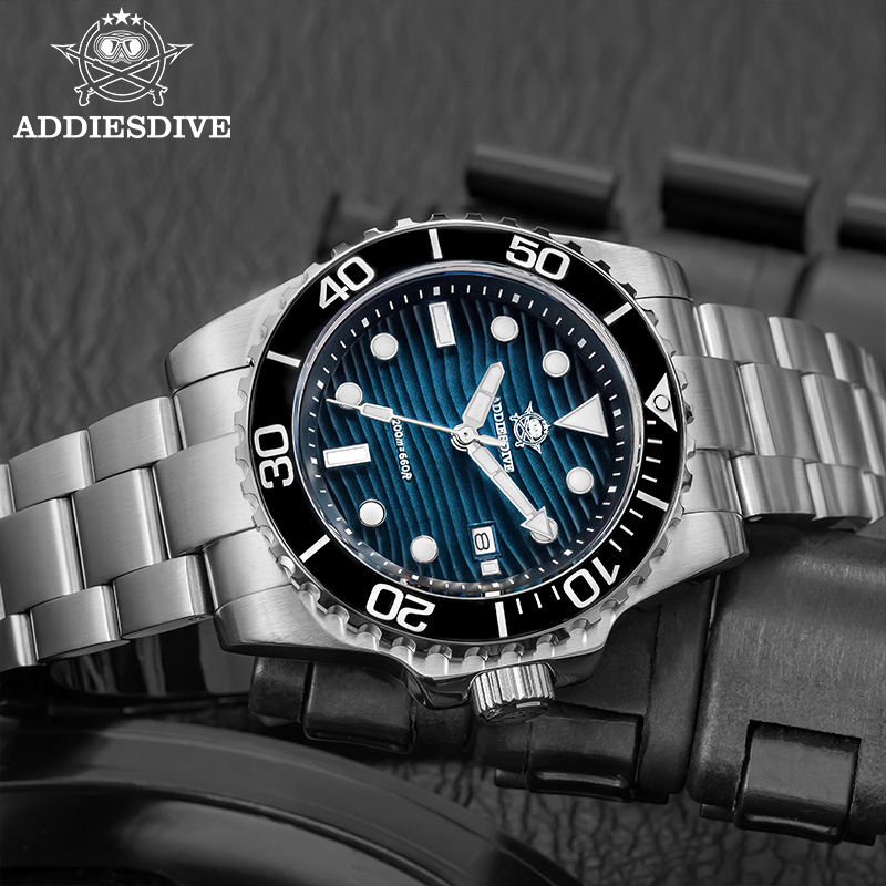 ADDIESDIVE мужские 2115 кварце – обзор и цена Watch Strap Replacement