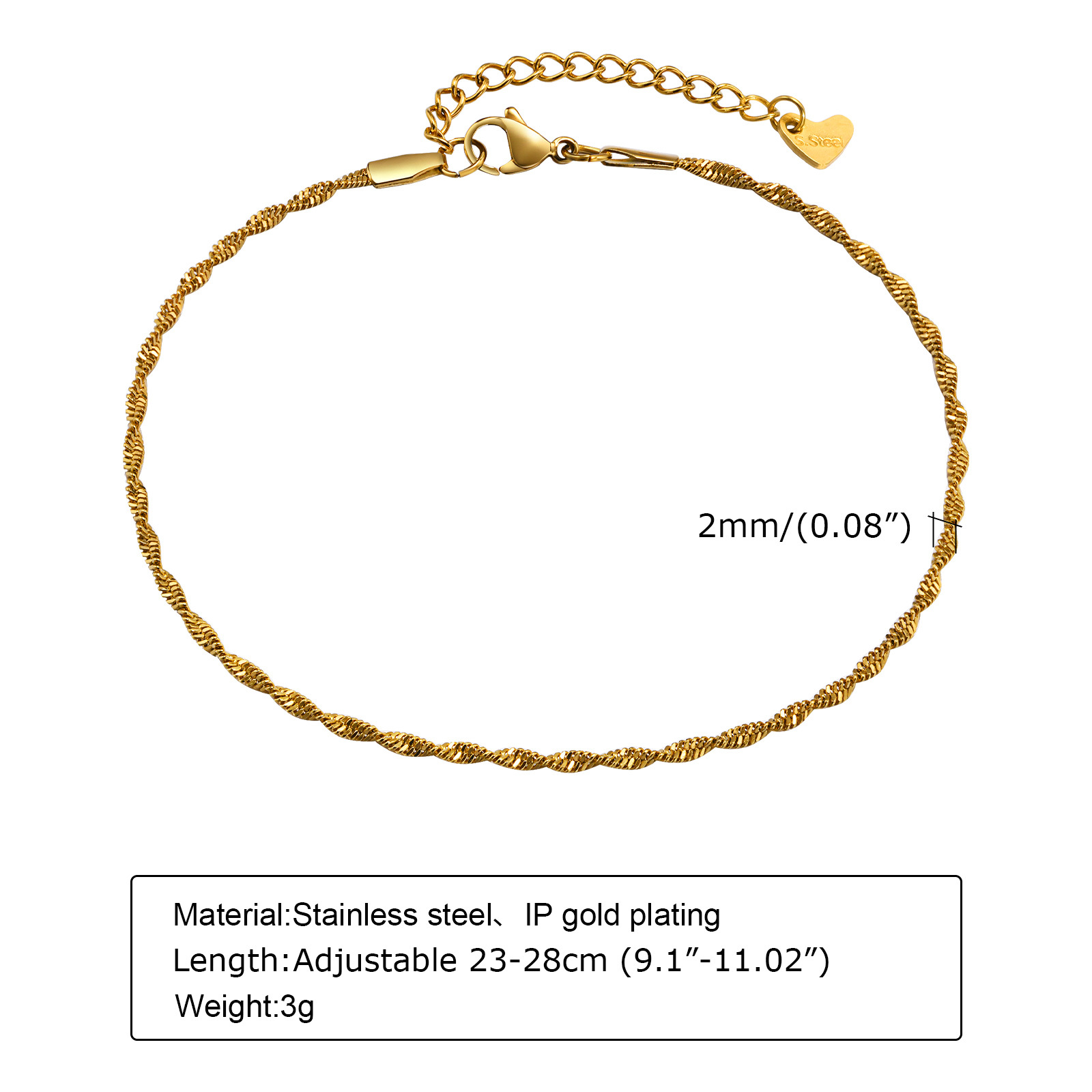 Браслеты на ногу женские из не – обзор и цена Jc Jewelry & Watches
