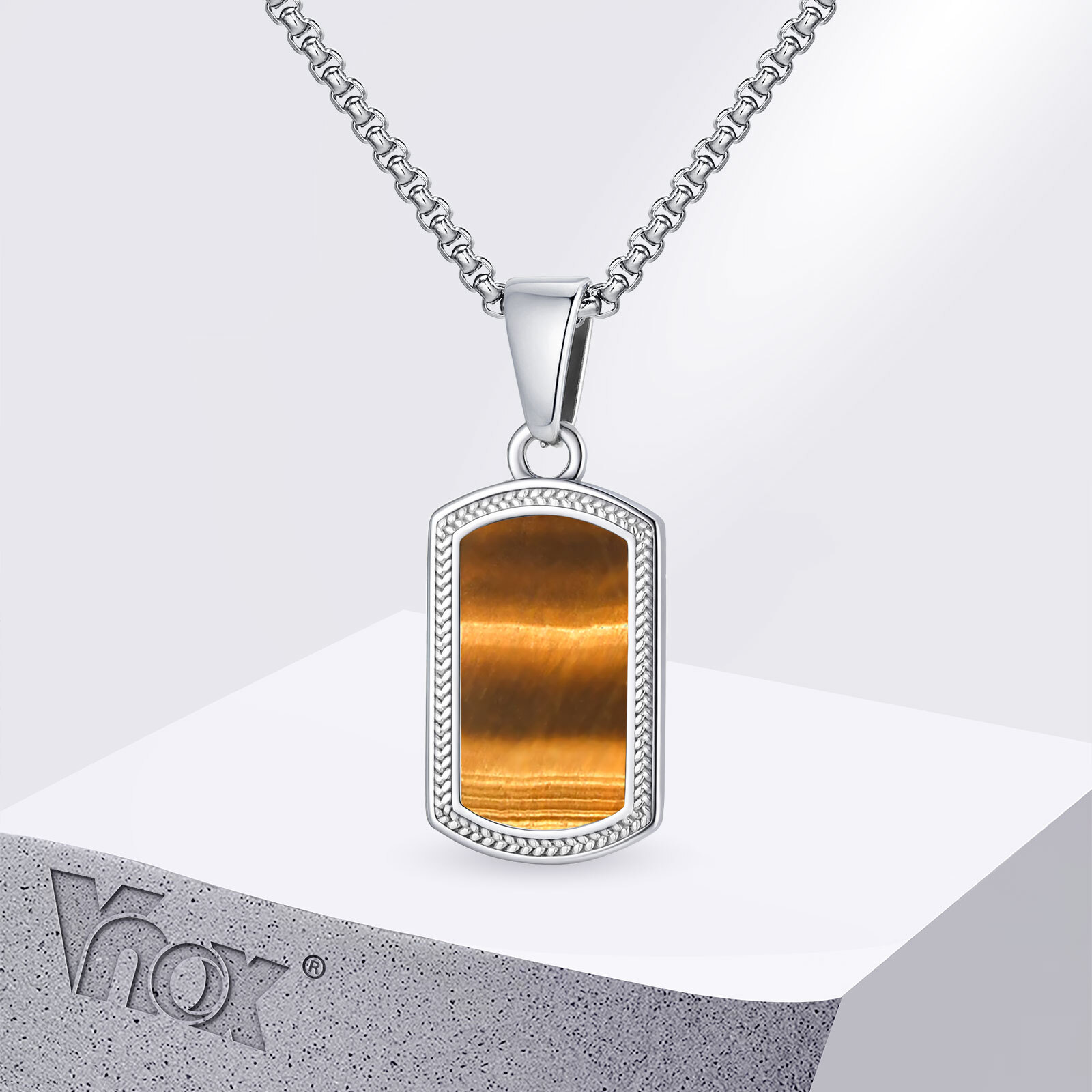 Ожерелье с подвеской в виде ка – обзор и цена Mens Dog Tag Necklace